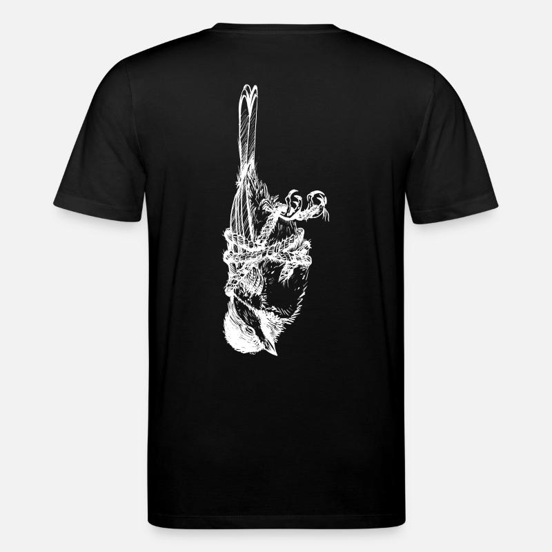 Vogel - Stanley/Stella Unisex Bio-T-Shirt CREATOR  - Schwarz