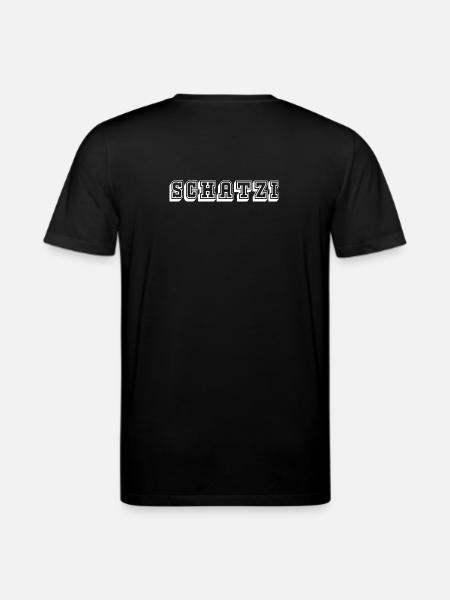 Schatzi Tshirt white - Stanley/Stella Unisex Bio-T-Shirt CREATOR  - Schwarz