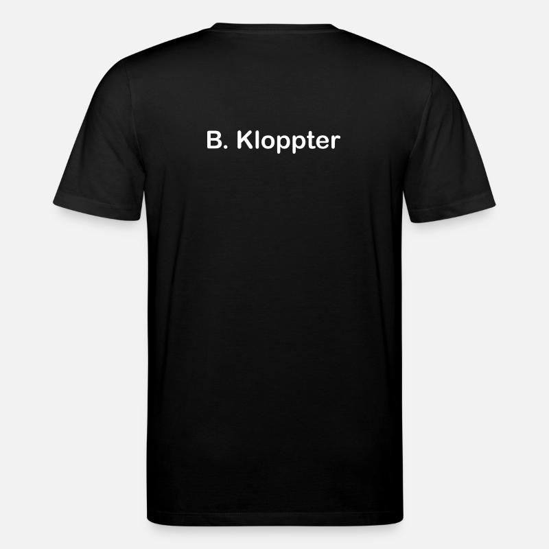 B. Kloppter - Stanley/Stella Unisex Bio-T-Shirt CREATOR  - Schwarz