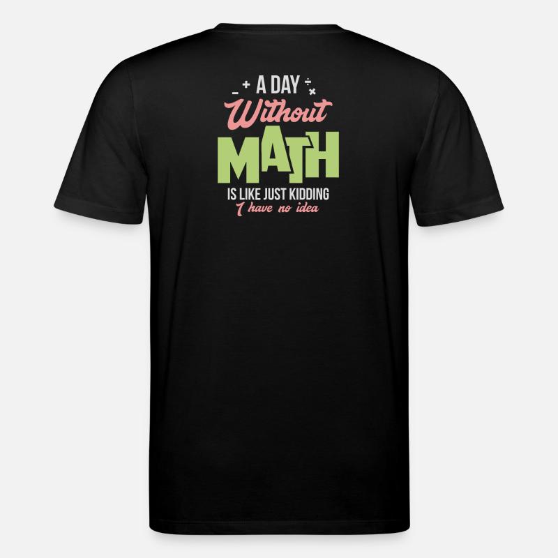 Mathematik - Stanley/Stella Unisex Bio-T-Shirt CREATOR  - Schwarz