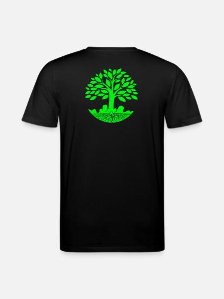 tree of life, zen, ecology - Stanley/Stella CREATOR Unisex Organic T-Shirt - black