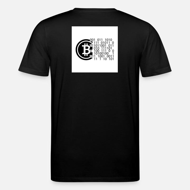 Bitcoin Code - Stanley/Stella Unisex Bio-T-Shirt CREATOR  - Schwarz