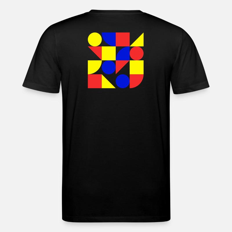 Form, Geometrie, Kunst, Bauhaus - Stanley/Stella Unisex Bio-T-Shirt CREATOR  - Schwarz