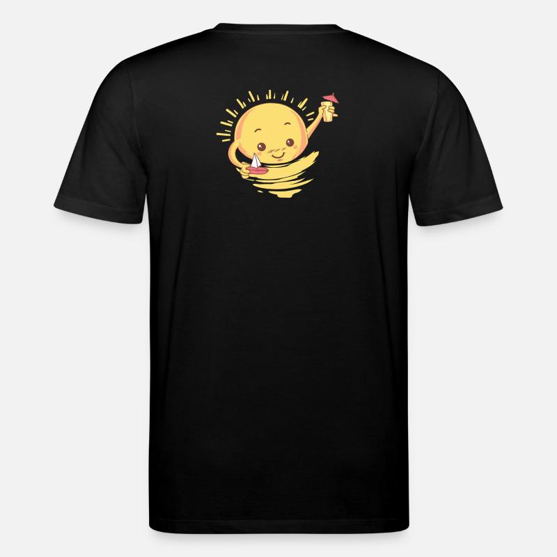 Sommer Cocktail Geschenk - Stanley/Stella Unisex Bio-T-Shirt CREATOR - Schwarz
