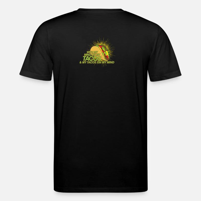 Tacos Tacos Tacos - Stanley/Stella Unisex Bio-T-Shirt CREATOR  - Schwarz