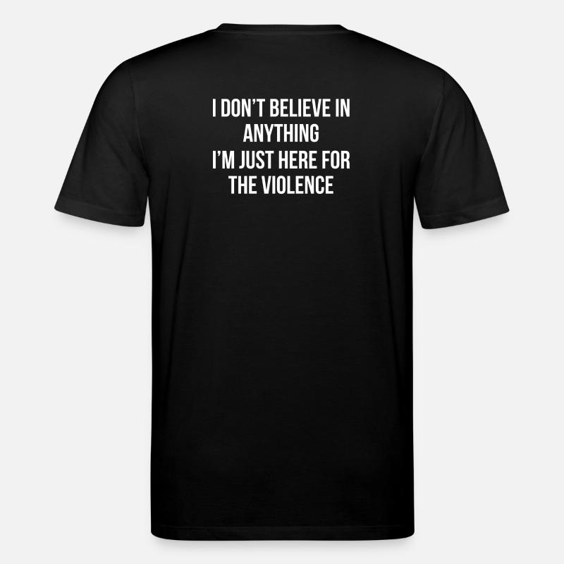 Énoncé en noir et blanc - T-shirt bio CREATOR Stanley/Stella Unisexe - noir