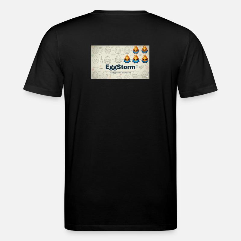 L’équipe de jeux FireEgg - T-shirt bio CREATOR Stanley/Stella Unisexe - noir