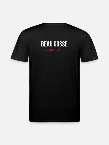 Beau gosse déja casé - T-shirt bio CREATOR Stanley/Stella Unisexe - noir