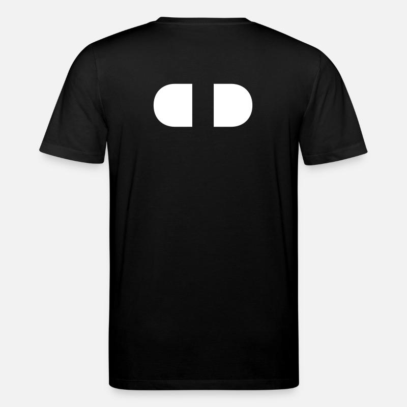 Manette-Split-Blanc - T-shirt bio CREATOR Stanley/Stella Unisexe - noir