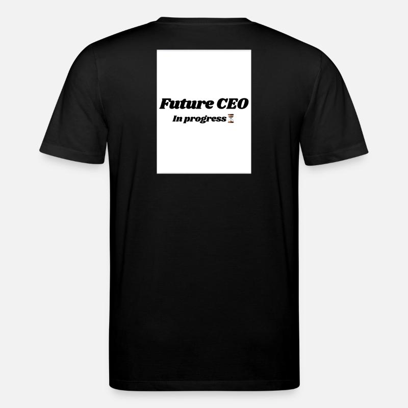Zukunftsorientierter CEO Impfstoff Design - Stanley/Stella Unisex Bio-T-Shirt CREATOR  - Schwarz