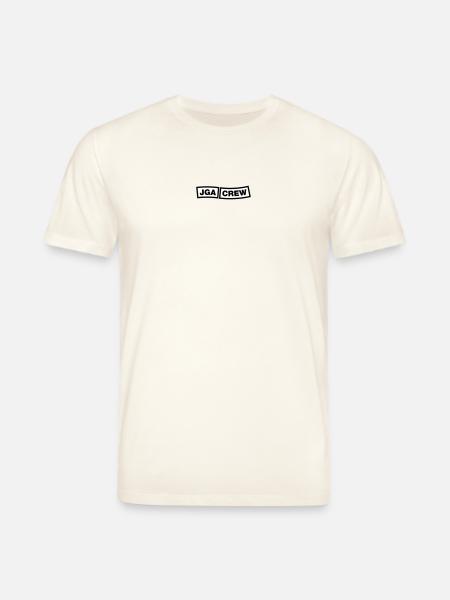Bachelor Party Crew - Emblem - Stanley/Stella CREATOR Unisex Organic T-Shirt - natural white