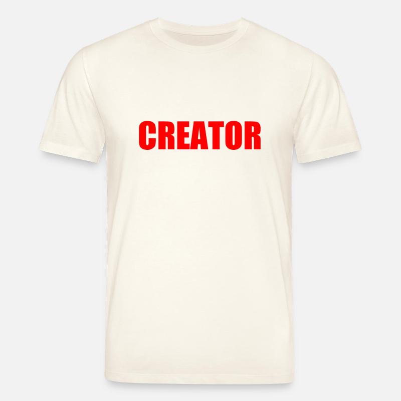Creator - Stanley/Stella Unisex Bio-T-Shirt CREATOR  - Naturweiß 