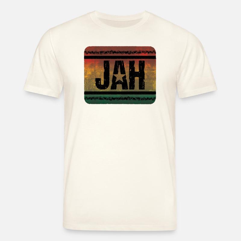 Jah Reggae - Stanley/Stella Unisex Bio-T-Shirt CREATOR  - Naturweiß 