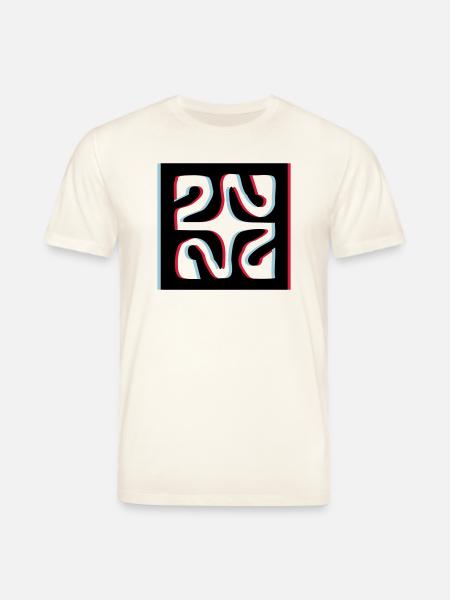 3d tattoo losange - Stanley/Stella CREATOR Unisex Organic T-Shirt - natural white