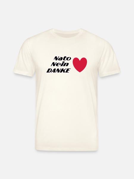Nato Nein DANKE - Stanley/Stella Unisex Bio-T-Shirt CREATOR  - Naturweiß 