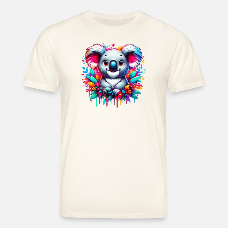 Koala - T-shirt bio CREATOR Stanley/Stella Unisexe - blanc nature