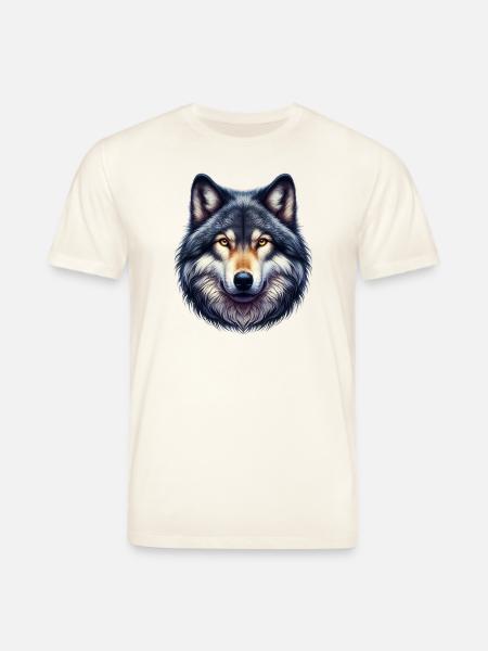 Loup - T-shirt bio CREATOR Stanley/Stella Unisexe - blanc nature