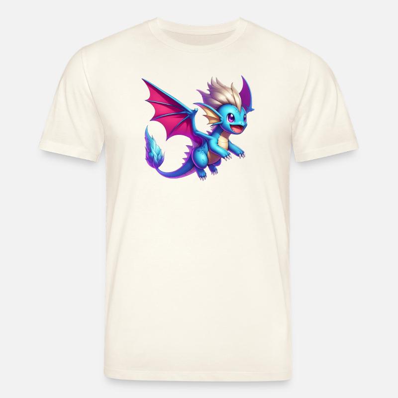 Drache - Stanley/Stella Unisex Bio-T-Shirt CREATOR  - Naturweiß 