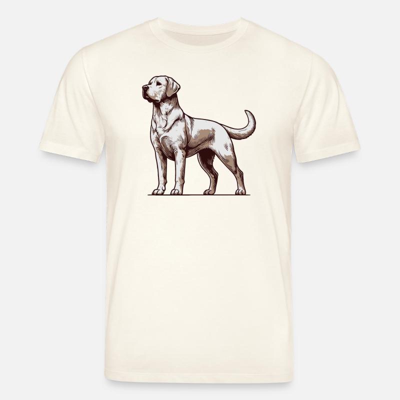 Labrador - T-shirt bio CREATOR Stanley/Stella Unisexe - blanc nature