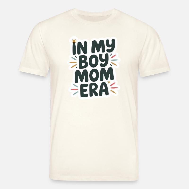 À l’époque de My Boy Mom - T-shirt bio CREATOR Stanley/Stella Unisexe - blanc nature