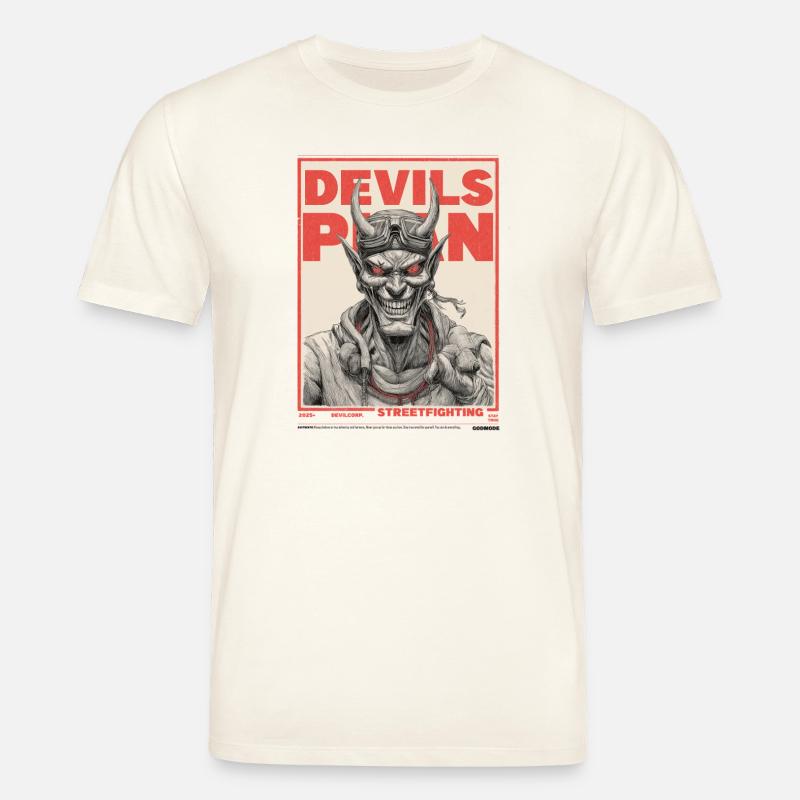 Devils Plan - Stanley/Stella Unisex Bio-T-Shirt CREATOR  - Naturweiß 