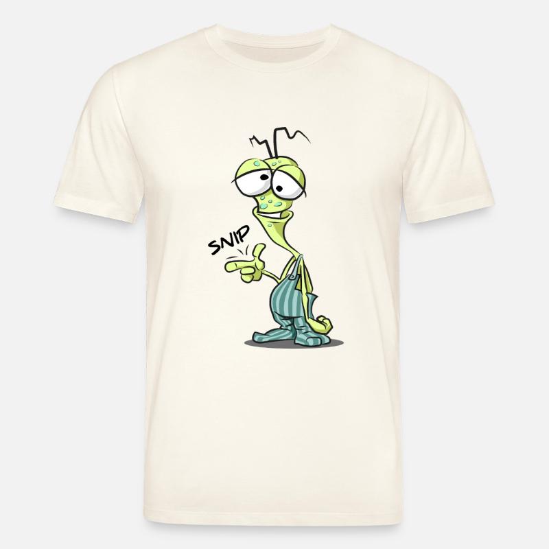 Stupide Alien Comic Charm - T-shirt bio CREATOR Stanley/Stella Unisexe - blanc nature