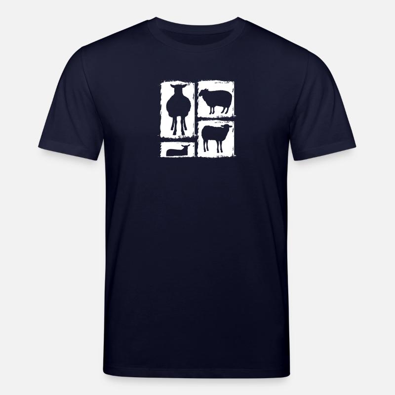 Schäfer Schaf - Stanley/Stella Unisex Bio-T-Shirt CREATOR  - Navy