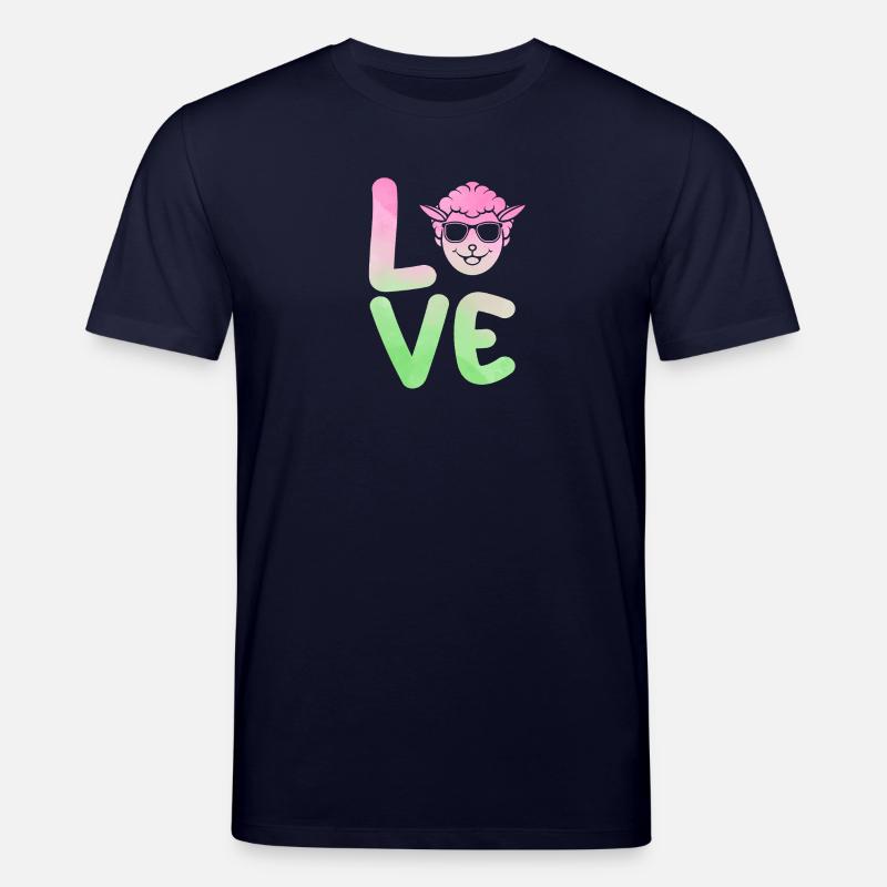 Schäfer Schaf - Stanley/Stella Unisex Bio-T-Shirt CREATOR  - Navy