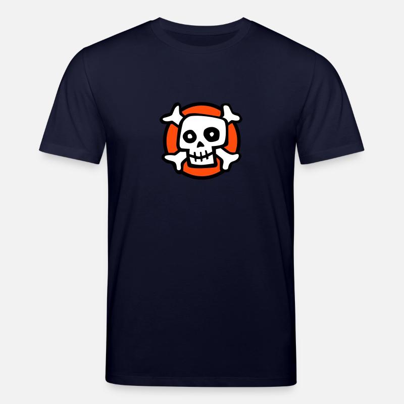 comic_skull_072011_c_3c - Stanley/Stella Unisex Bio-T-Shirt CREATOR  - Navy
