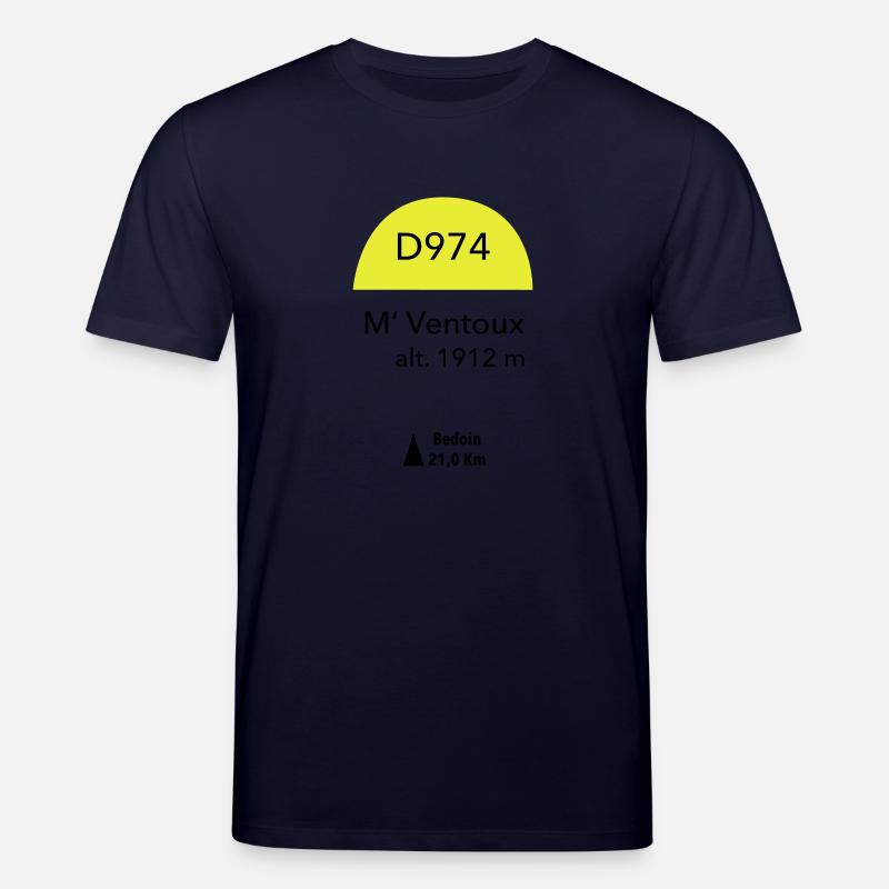 Mont Ventoux - Stanley/Stella Unisex Bio-T-Shirt CREATOR  - Navy