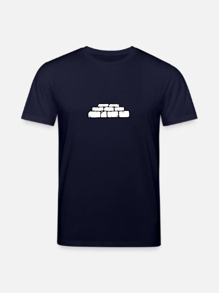 mur brique parpin - T-shirt bio CREATOR Stanley/Stella Unisexe - marine
