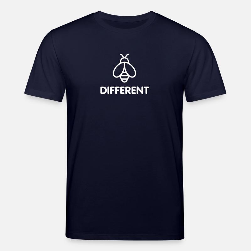 Bee Different - Stanley/Stella Unisex Bio-T-Shirt CREATOR  - Navy