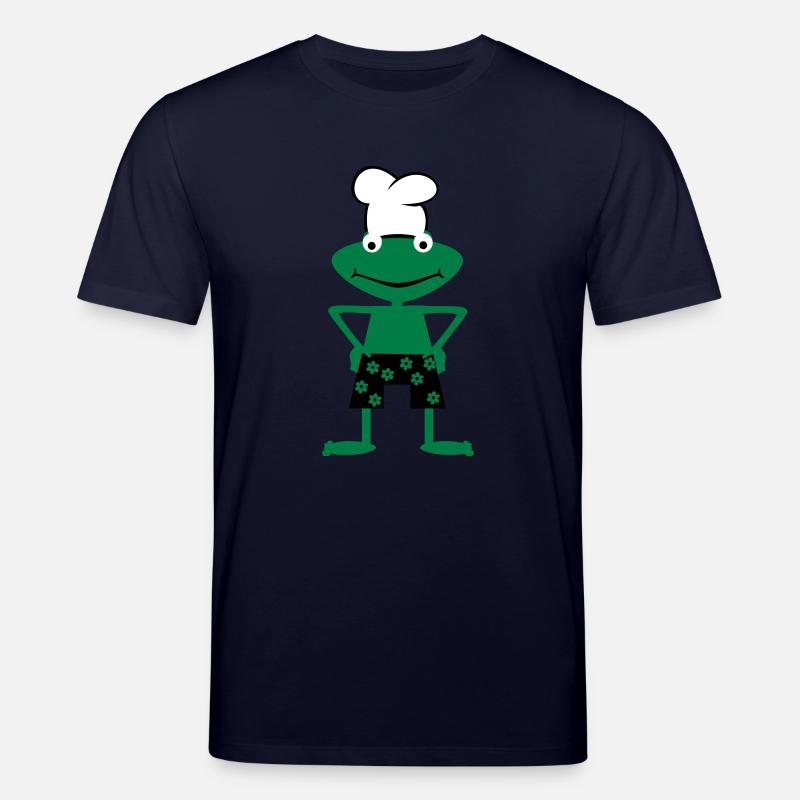 Cooking frog - Stanley/Stella Unisex Bio-T-Shirt CREATOR  - Navy