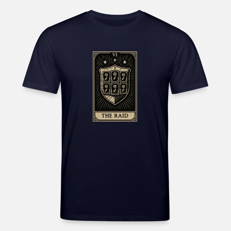 Tarot Datahoarding: The RAID Shield - Stanley/Stella CREATOR Unisex Organic T-Shirt - navy