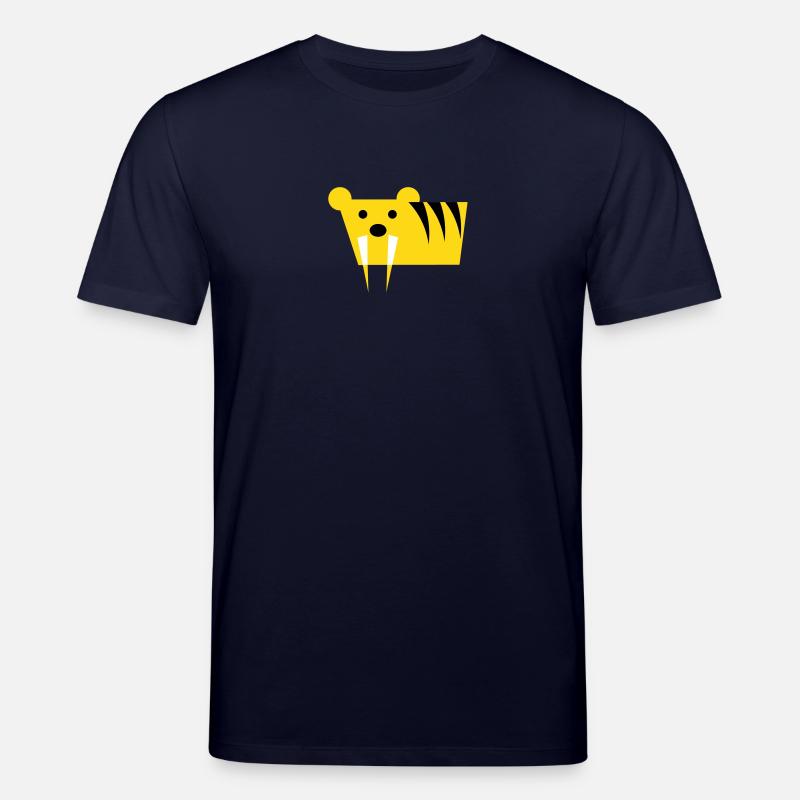 Säbelzahntiger - Stanley/Stella Unisex Bio-T-Shirt CREATOR  - Navy