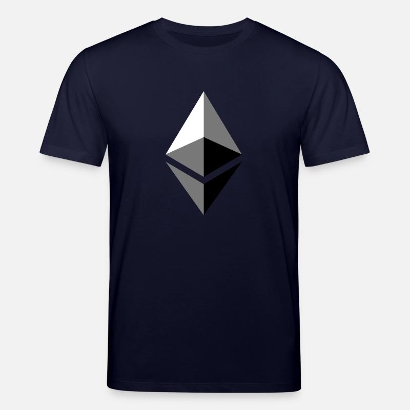 ETH éther Etherium - T-shirt bio CREATOR Stanley/Stella Unisexe - marine