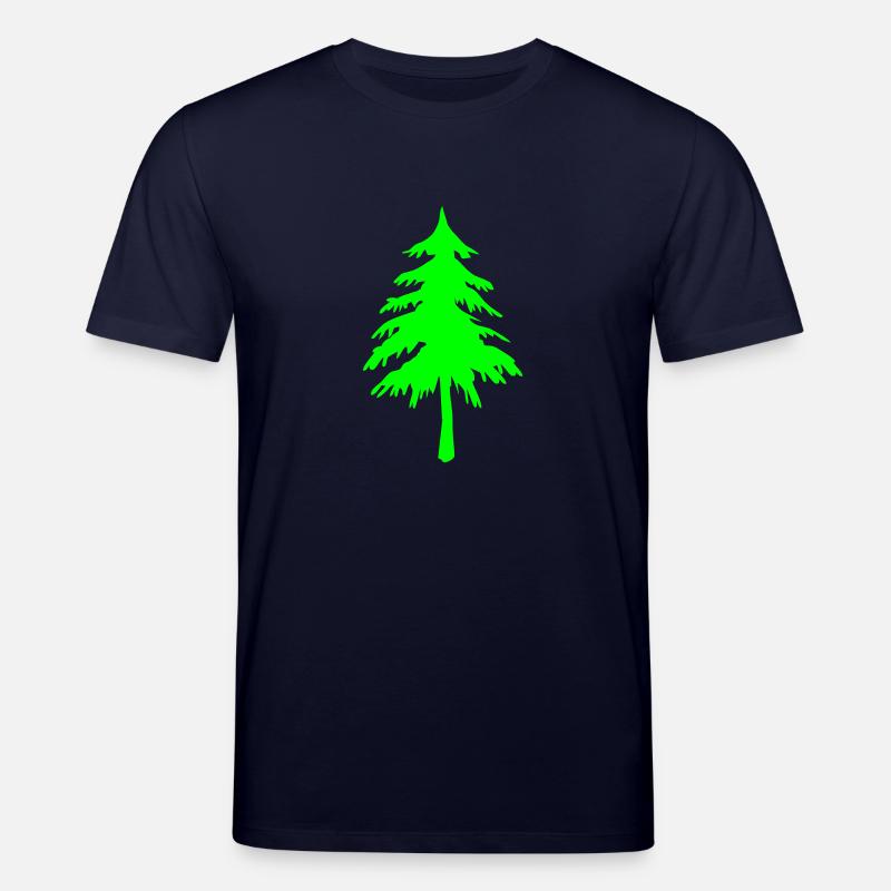 Baum Urwald - Stanley/Stella Unisex Bio-T-Shirt CREATOR  - Navy