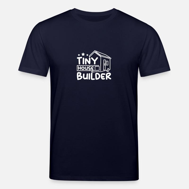 Tiny house builder - Stanley/Stella Unisex Bio-T-Shirt CREATOR  - Navy
