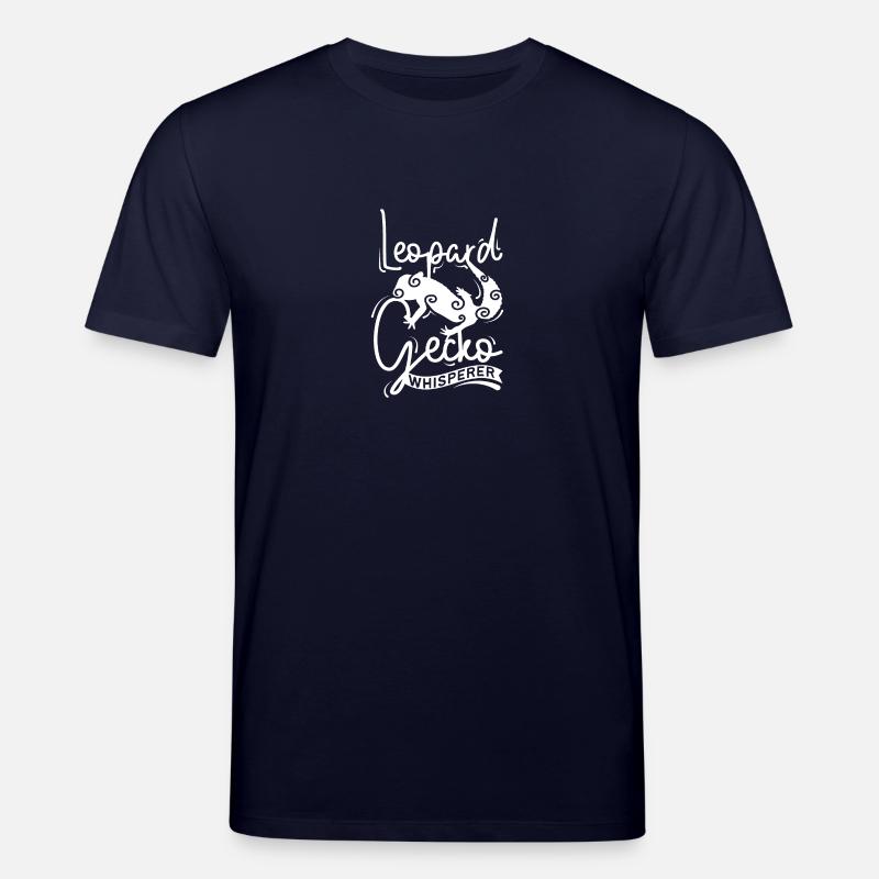 Leopard gecko whisperer - Stanley/Stella Unisex Bio-T-Shirt CREATOR - Navy