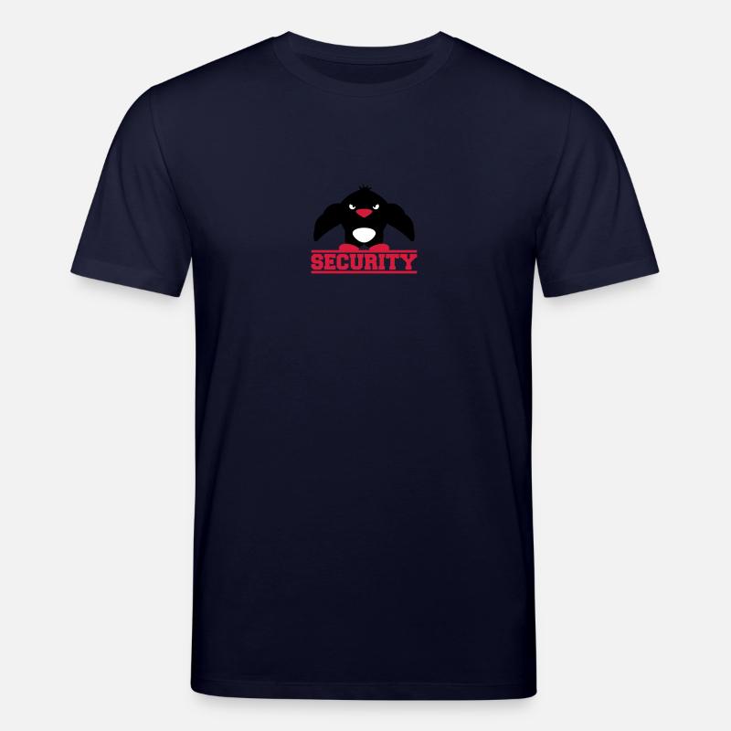 Security Muscle Penguin - Stanley/Stella Unisex Bio-T-Shirt CREATOR  - Navy