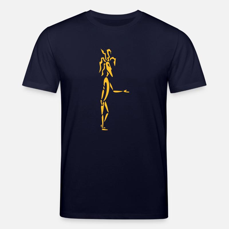 Mann mit Dreadlocks - Stanley/Stella Unisex Bio-T-Shirt CREATOR  - Navy