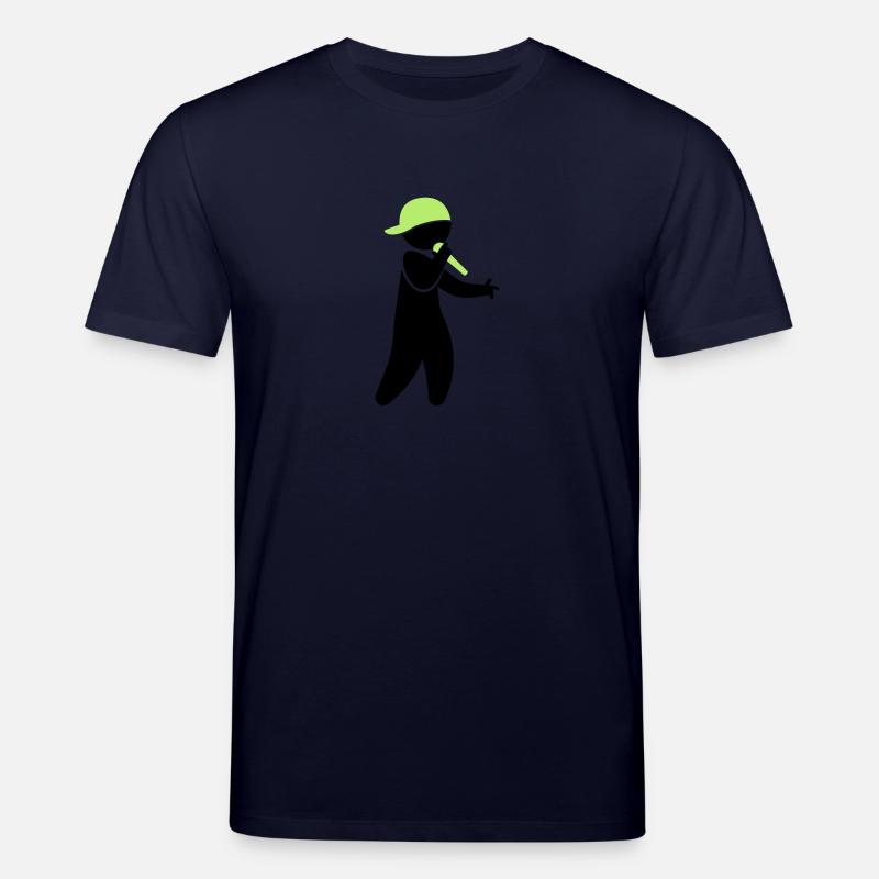 Hiphop Rapper (2c)++2013 - T-shirt bio CREATOR Stanley/Stella Unisexe - marine