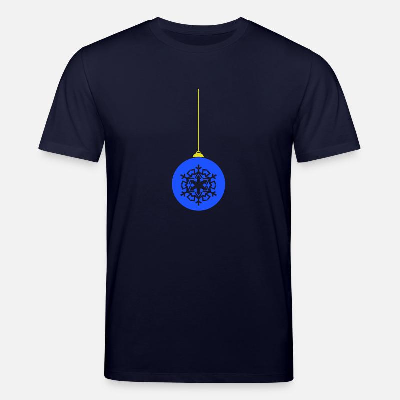 Weihnachtskugel deko - Stanley/Stella Unisex Bio-T-Shirt CREATOR  - Navy