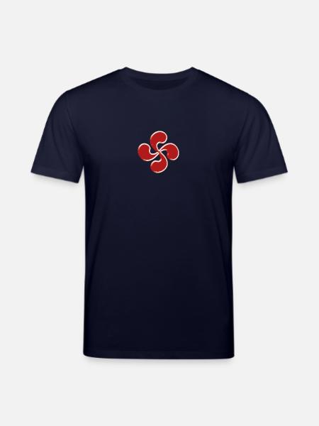 Croix basque 3d - T-shirt bio CREATOR Stanley/Stella Unisexe - marine