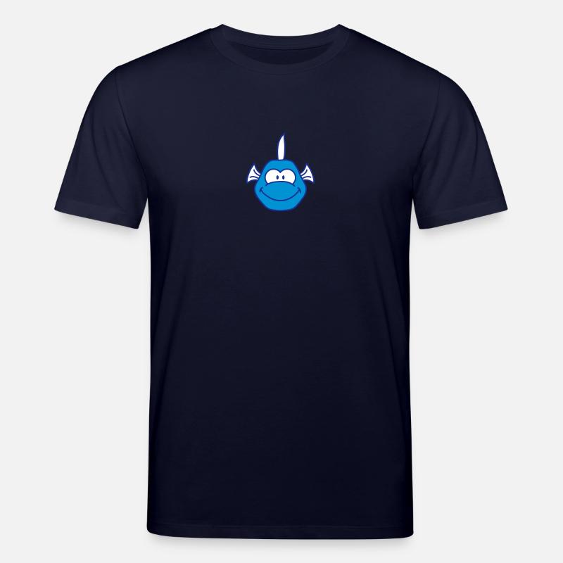 Funny Comic Fish - Stanley/Stella Unisex Bio-T-Shirt CREATOR  - Navy
