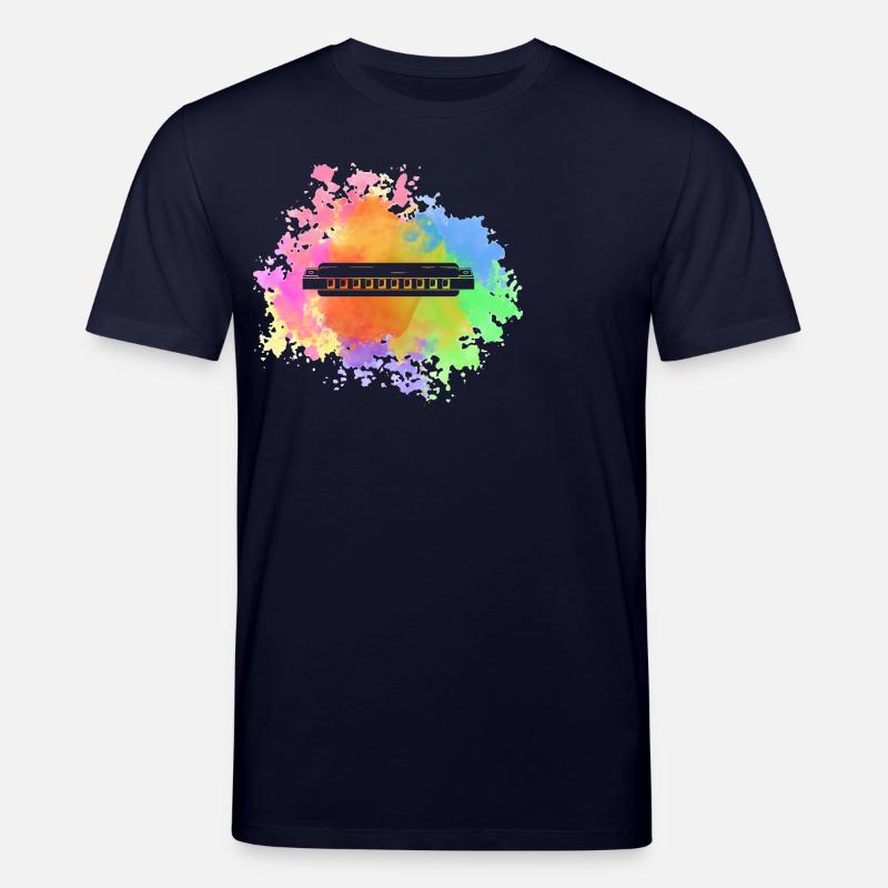 Harmonica Harmonica - Stanley/Stella CREATOR Unisex Organic T-Shirt - navy