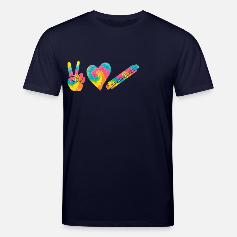 Harmonica Harmonica - Stanley/Stella CREATOR Unisex Organic T-Shirt - navy