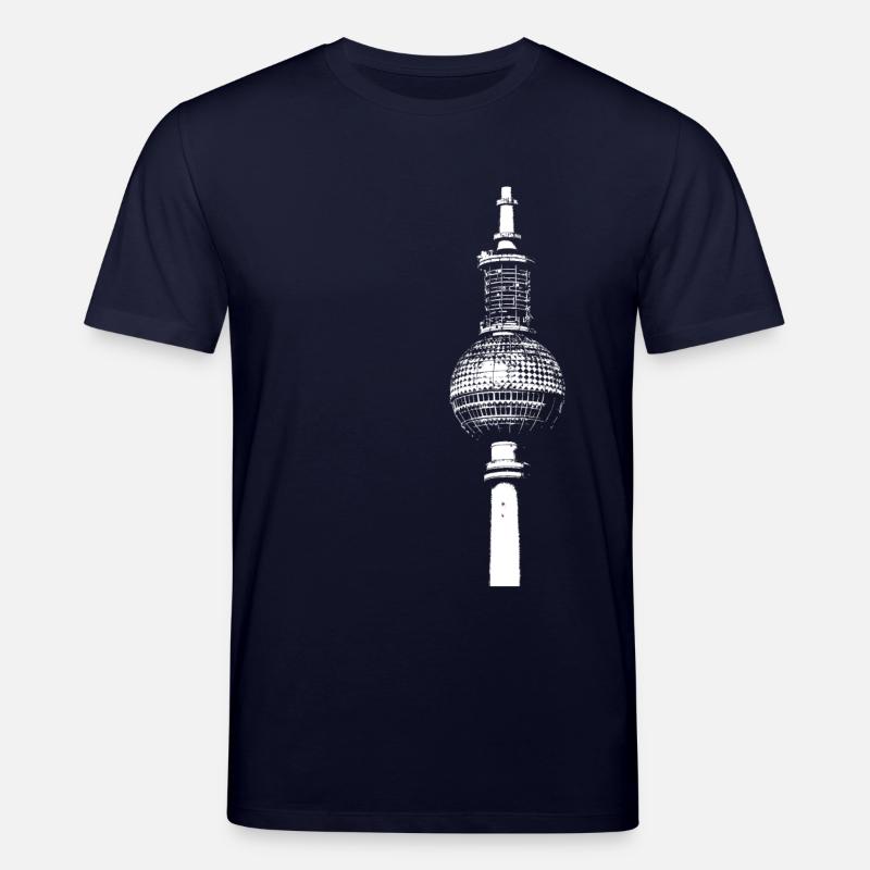 Fernsehturm Berlin Alex - Stanley/Stella Unisex Bio-T-Shirt CREATOR  - Navy