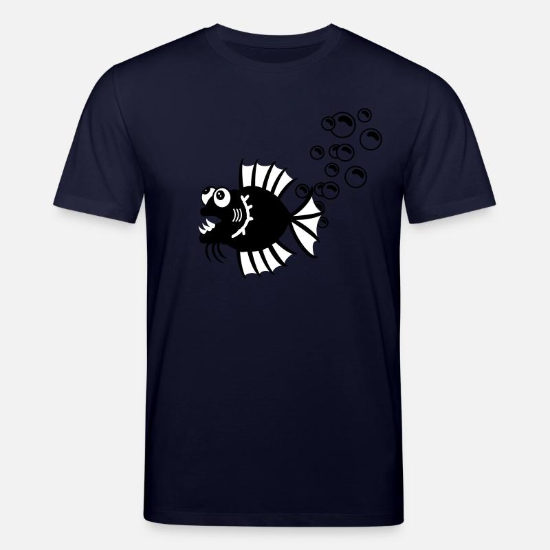 Blasen / bubbles (C, 1c) - Stanley/Stella Unisex Bio-T-Shirt CREATOR  - Navy