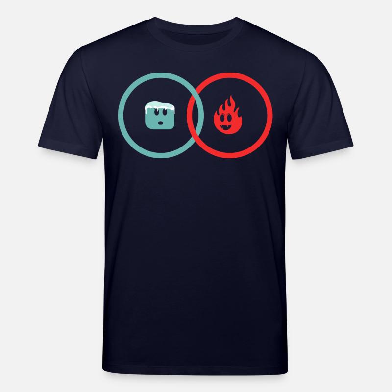 Alchemie - Feuer und Eis - Stanley/Stella Unisex Bio-T-Shirt CREATOR  - Navy